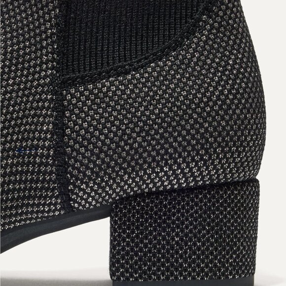 Rothy's "The Classic Boot" in black Star Studded color, Women's Size 9 - Picture 3 of 3